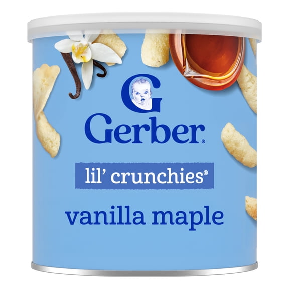 Gerber Stage 3 Toddler Snacks, Vanilla Maple Lil' Crunchies