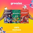 thumbnail image 2 of GROOVIES | Pack x4 Cereal de Quinoa Sin Az&uacute;car | Cereales Gluten Free - Ideal para Tomar con Leche - Fuente de Proteina | Quinoa y Granola - Sabores Tropicales - Snacks Saludables Caja 250g, 2 of 7