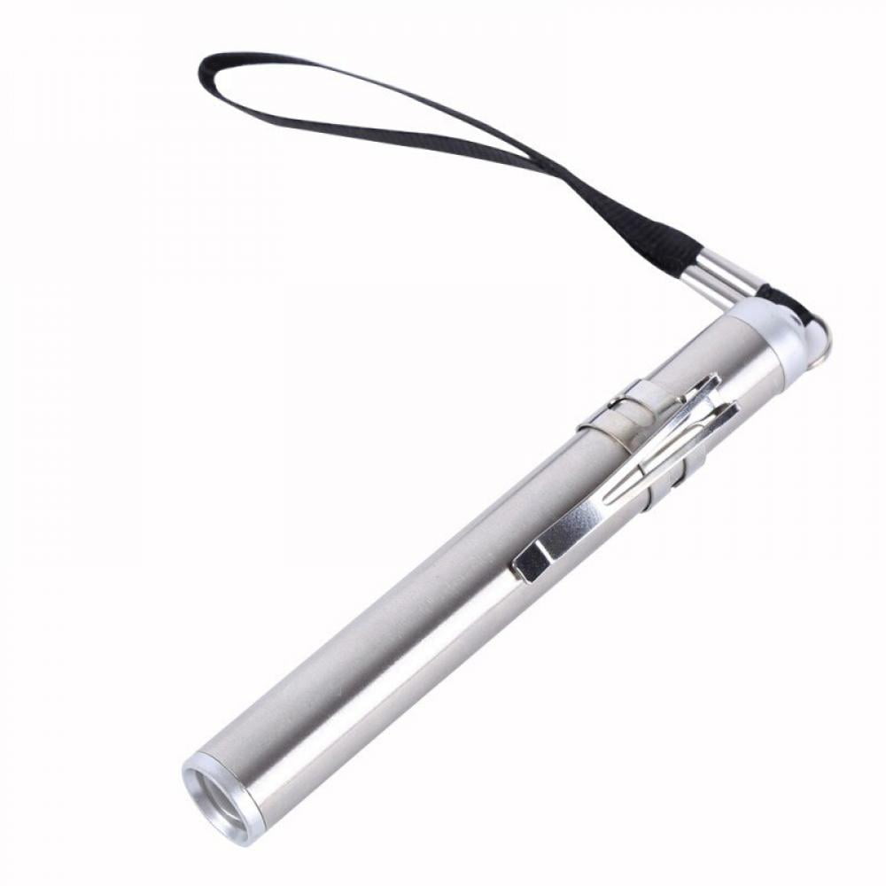 Aluminium Alloy Key-chain Round Moon Light Mini Flashlight LED Torch Portable