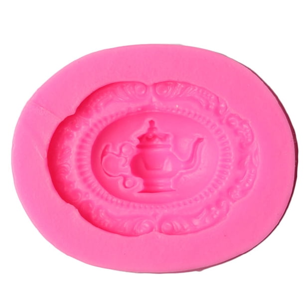 Yuarrent Molde de silicona para pasteles, Fondant, galletas, galletas, gelatina, molde para hacer bodas, fiestas, festivales, café, Cocina y Comedor