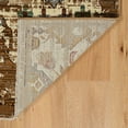 thumbnail image 4 of Linon Home Decor Illusions Area Rug Collection, Gold and Burgundy, 5' x 8', 4 of 5