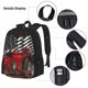thumbnail image 3 of Balery tractor Mochila escolar 3 en 1 para niños: mochila resistente con lonchera térmica y estuche para lápices. Mochila escolar para niños y niñas., 3 of 7