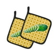 thumbnail image 1 of Carolines Treasures BB7199PTHD Concombre sur Panierweave Paire de Porte-Pots, 1 of 1
