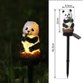 thumbnail image 2 of Solar Stake Lights Outdoor Garden Decoration, Resin Statue Lamp for Yard, Lawn, Patio, Spring Easter Decor and Unique Garden Gifts, 2 of 6