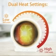 thumbnail image 2 of Portable Space Heater, Small Mini Electric Heaters for Indoor,1200W Thermal Sensor for Home, Bedroom., 2 of 8