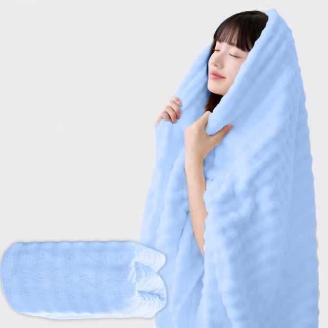 Coral Fleece Bath Towel, Super Absorbent Quick Dry Bath Towel Set, Lightweight Microfiber Towels for Adults, Gym, Travel, Hotel, Beach, Pool, Soft Plush Bathroom Towels for Shower, Bath