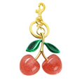 thumbnail image 2 of Llavero Colgante de Aleación con Forma de Cereza - Diseño de Cereza de Resina con Hebilla de Resorte, Colgante Rojo o Rosa para Bolso y Mochila, Regalo para Cumpleaños, Navidad y Acción de Gracias, 2 of 6