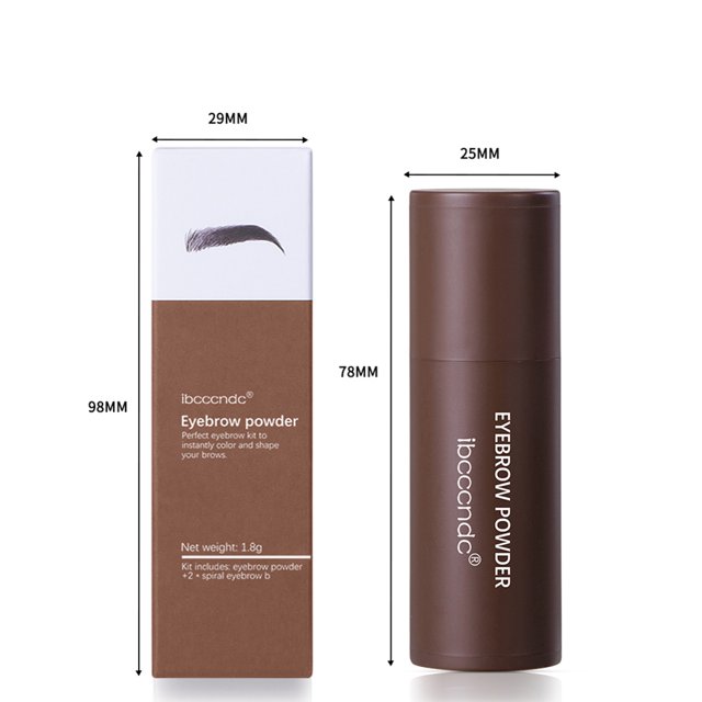 Juego de plantillas para sellos de cejas Likrtyny resistente al agua maquillaje de contorno duradero