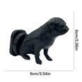 thumbnail image 3 of Car Accessories Funny Pissing Pug Wiper Decorations Printed, 3 of 9