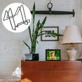 thumbnail image 3 of 2 Pcs Simple Display Stands Large Decorative Plate Holder Office Black, 3 of 8
