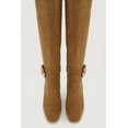 thumbnail image 4 of Women's Buckle Strap Square Toe Knee High Boots, 4 of 6