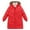 Red, variant on Girls Long Coat Winter Warm Thickened Down Jacket for Toddler and Big Kids Outerwear with Hood Windproof Overcoat Toddler Girl Trooper Tech Jackets down Jacket Boys Girls 4t Jacket with Hood
