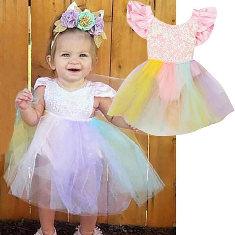 Infant clearance rainbow tutu
