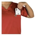 thumbnail image 4 of Pijama Quirurjica Uniforme Medico Mujer Jumper Clinico Rojo CH, 4 of 5