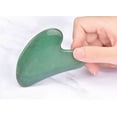 thumbnail image 3 of Gua Sha, herramienta de masaje Gua Sha de piedra de jade, herramienta Guasha para masaje de piel facial y corporal. Gua Sha Set para toxinas previene las arrugas para acupuntura SPA, tratami, 3 of 3