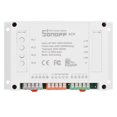 thumbnail image 1 of ZOUSSIQI Module de Montage WiFi Intelligent 4 Canaux Switch Socket Minuterie AC 90-250V pour Téléphone Android/iOS EL22500704, 1 of 9
