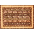 thumbnail image 1 of Ahgly Company Indoor Rectangle Abstract Orange Modern Area Rugs, 8' x 10', 1 of 4