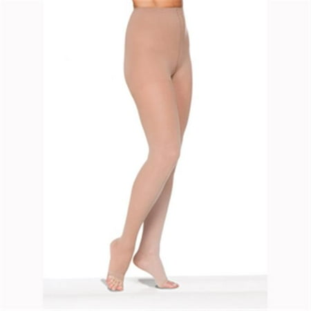

Sigvaris Sigvaris-783PMSO33 30-40 mm Hg Eversheer Open Toe Short Pantyhose Natural - Medium