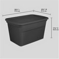 thumbnail image 2 of Sterilite 30 Gal./ 114L Tote Gris, 2 of 2