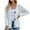 White, variant on Fesfesfes Women Cardigan Women Fall Winter Solid Pocket Button Long Sleeves Cardigan Coat Tops