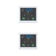 thumbnail image 1 of Eigraketly Estación meteorológica digital de 5 pulgadas Termómetro de ventana Hidrómetro electrónico Pantalla a color Reloj Baño Cocina Blanco 2piezas, 1 of 4