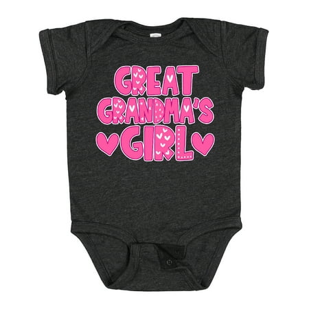 

Inktastic Great Grandma s Girl Granddaughter Gift Gift Baby Girl Bodysuit