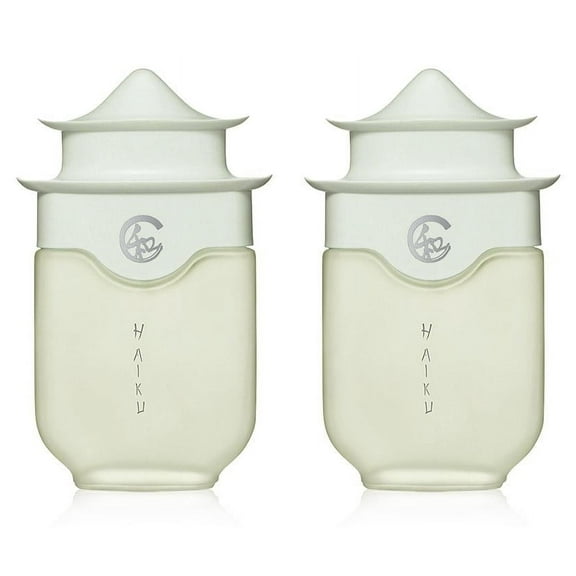 Avon Haiku Eau de Parfume, Fresh Floral Scent with Blonde Woods, 2 Pack of 1.7 fl oz, Women 601-030
