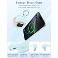 thumbnail image 4 of Power Bank RORRY Negro 10000 mAh con Cables Integrados para Celular y Apple Watch, 4 of 6