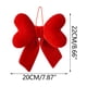 thumbnail image 2 of Lazo de Corazones de Terciopelo para San Valentín, Decoración Colgante, Acentos Románticos de Amor para Repisa de Chimenea o Regalo., 2 of 6