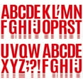 thumbnail image 2 of 272pcs 24 Sheets Large Letter Stickers 4 Inch Vinyl Alphabet Self-adhesive Stickers For Bulletin Board Mailbox Window, 2 of 9