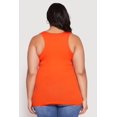 thumbnail image 4 of Women's Plus Size Rib Knit Tank Top, 4 of 4