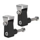 thumbnail image 1 of Lot de 2 supports de projecteurs LED modifiés en alliage d'aluminium noir pour moto Xciting 250 300, 1 of 4