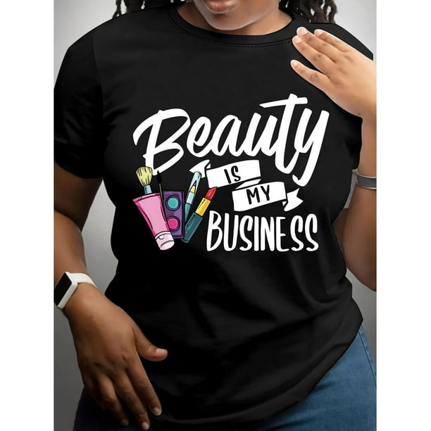 Camiseta con estampado gráfico, manga corta, cuello redondo, informal, para mujer, primavera y verano. Ideal para adultos, hombres, mujeres, adolescentes, jóvenes y tiempo libre.