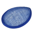 thumbnail image 1 of TearDrop Hat Fascinator Millinery Base Royal Blue, 1 of 8