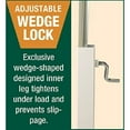 thumbnail image 4 of HTC HGP-10 Adjustable Height 500 Pound Capacity Wedge Lock Bench Grinder Stand, 4 of 4