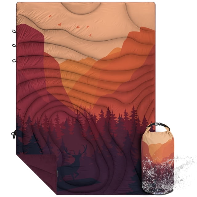 Manta de Camping KawaGebo Kamp Puffy Exterior 200GSM 200D