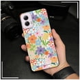 thumbnail image 2 of LYM-Phone Case For MOTO G Power 5G 2024, Back Cover Anti-dust TPU Full wrap oil painting Silicone Waterproof Cute Dirt-resistant Soft case Cartoon Protective Graffiti Anti-knock Durable, 2 of 9