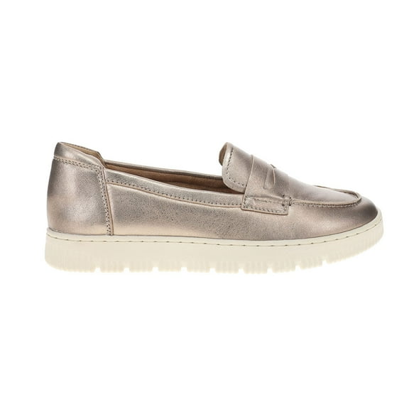 Easy Spirit Womens Karin Metallic Slip On Loafers Casual Shoes