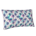 thumbnail image 2 of Easygdp Palm Leaves Envelope Closure Pillowcase - 20x36in, Queen Pillowcase, Breathable, Stain-Resistant, Wrinkle-Free, 2 of 9