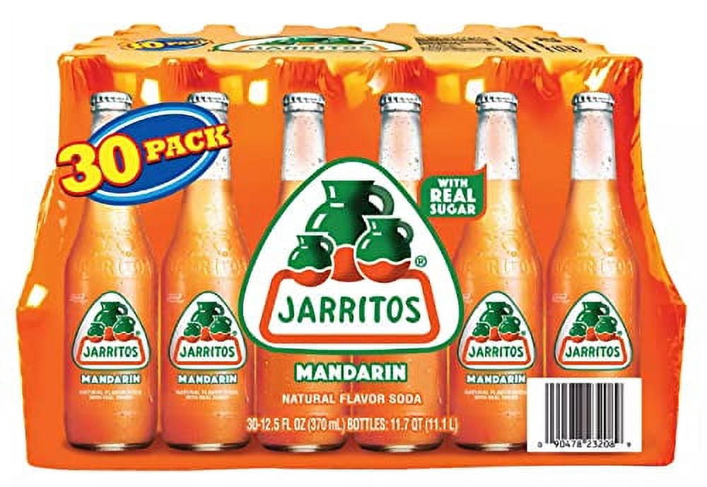 Jarritos Mandarin Natural Flavor Soda, 30 ct.