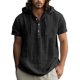 thumbnail image 1 of Playeras Casuales Para Hombre Camisa Informal De Verano A Rayas Estampada De Manga Corta Con Cuello Vuelto, 1 of 4