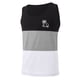 thumbnail image 3 of Hombres Casual Moda Patchwork Impresión Pullover Cuello Redondo Deportes Tanque, 3 of 3
