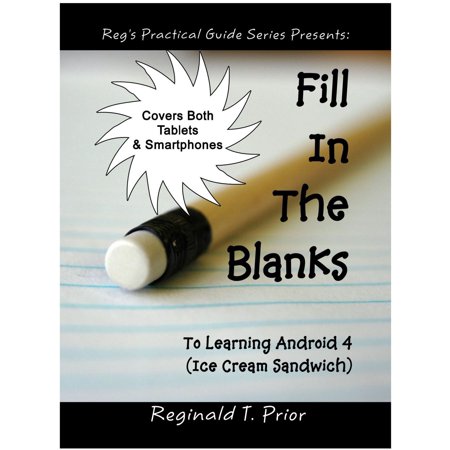 Fill In The Blanks To Learning Android 4 - Ice Cream Sandwich - (Best Store Bought Ice Cream Sandwiches)