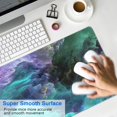 thumbnail image 4 of Add a Touch of Space to Your Gaming with our Colorful Galaxy Large Mouse Pad: Non-Slip Rubber Base, Stitched Edges (31.5x11.8 inches) - Great for Desks & Keyboards, 4 of 7