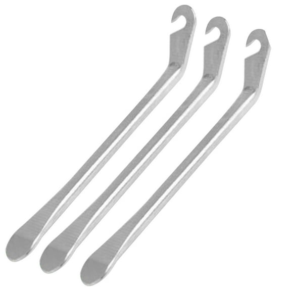 FELTECHELECTR 3Pcs Stainless Steel Tire Lever for Bicycle Maintenance in 4.5Inch