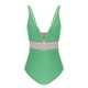 thumbnail image 5 of WILLBEST Traje de Baño de Manga Larga Para Mujer, Traje de Baño Para Mujer, Cuello En V, Monokini, Cintura Elástica, E Ropa de Playa Para Fiesta En La Piscina, Verano, 5 of 5