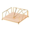 thumbnail image 4 of Napkin Serviette Holder Creative Desktop Ornament for Restaurant gold, 4 of 8