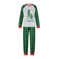 thumbnail image 2 of Fiomva Christmas Santa Hat Pattern Family Matching Pajamas,2-piece,Unisex,Sizes Baby-Kids-Adult, 2 of 9