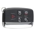 thumbnail image 3 of Key Shell Case, 5 Button Black Smart Car Remote Key Fob Case Cover Shell Fit for  for Land Rover, 3 of 8