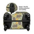 thumbnail image 2 of Yiaed African bush elephant Print Travel Luggage Cover Suitcase Protector Covers Elastic Luggage Anti-scratch(No luggage included）-Large, 2 of 7